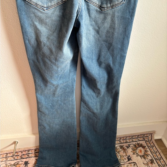 Americana Good American Light Blue Denim Jumpsuit size 1 w/as adjustable waist - Picture 15 of 16